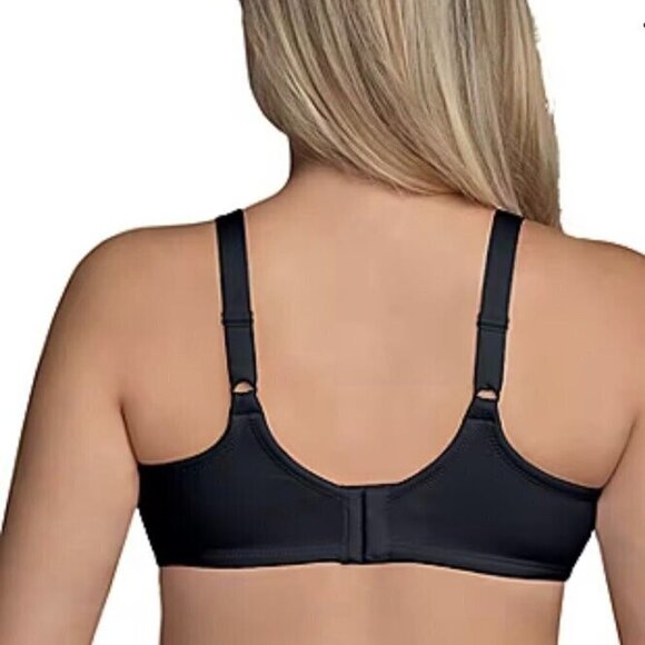 Vanity Fair® Beauty Back™ Full Figure Back Smoothing Underwire Bra 44D Black - Picture 3 of 9